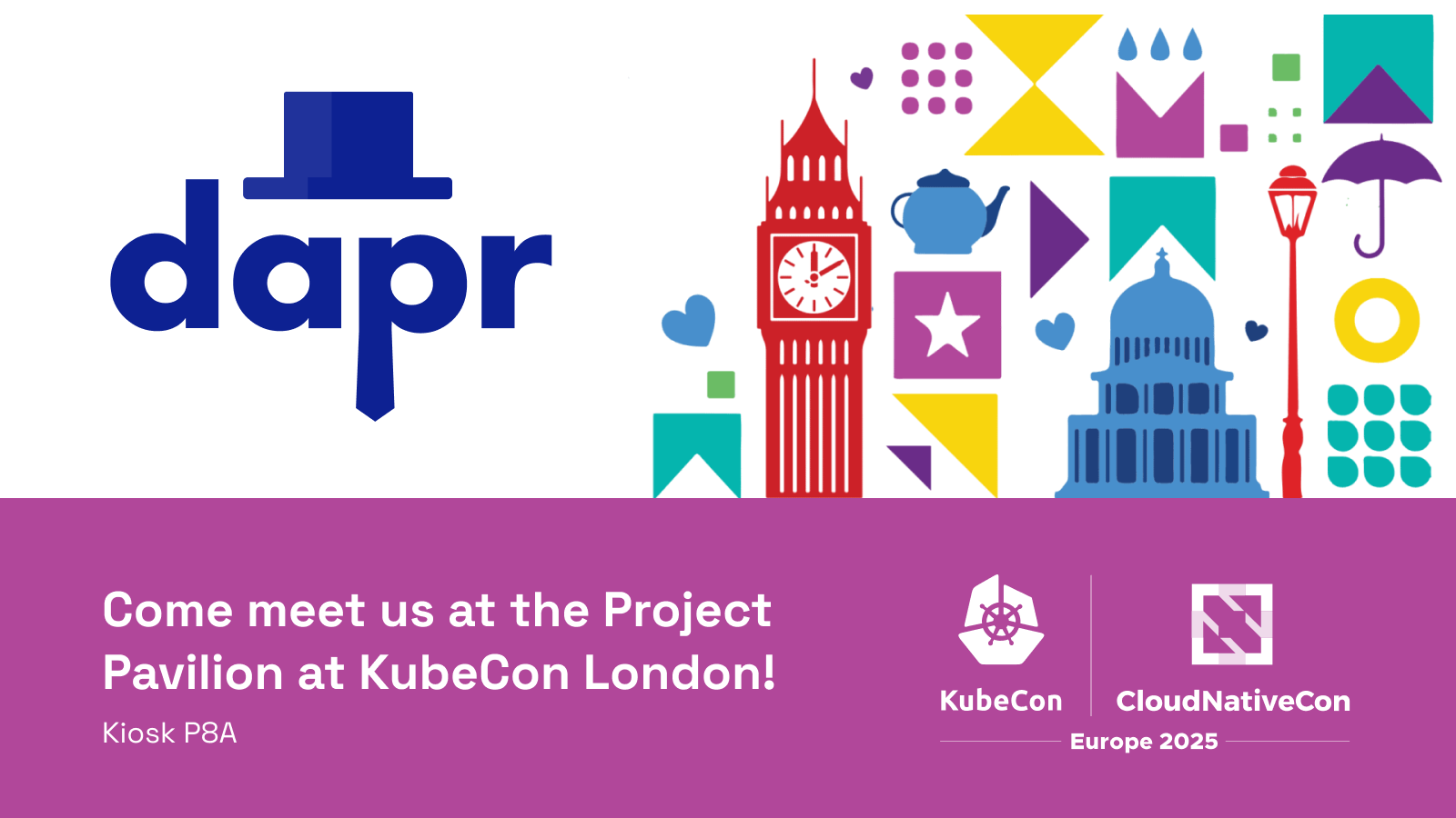 Dapr at KubeCon Europe 2025