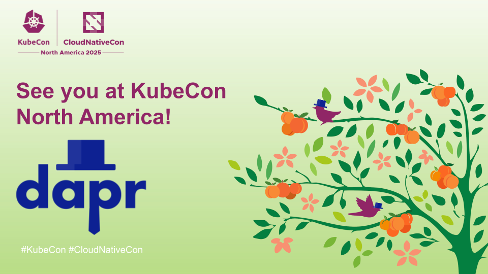 Dapr at KubeCon North America 2025